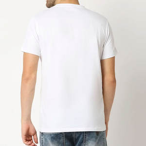 OEM logotipo personalizado Premium hombres Regular Fit 100% algodón camiseta suave resistente a la decoloración transpirable ecológico 200G tela Streetwear - Product Image 3
