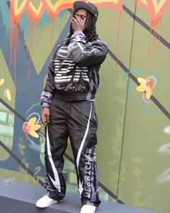 2025 chándal personalizado para hombre, ropa de calle, chándales de peso pesado para hombre, conjunto de pantalones de chándal y Sudadera con capucha lavados con ácido Vintage bordados - Product Image 6