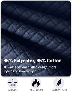 Sweat à capuche zippé léger 100% coton pour homme Sweat-shirt zippé avec coupe ample Veste d'hiver teinte unie Motif solide - Product Image 5