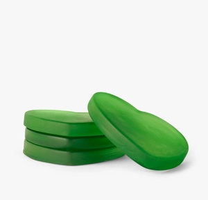 ที่รองแก้วไม้เรซิ่นอีพ็อกซี่ทำมือถาดรองแก้วเรซินรูปร่างหัวใจสีเขียวจากอินเดีย - Product Image 2