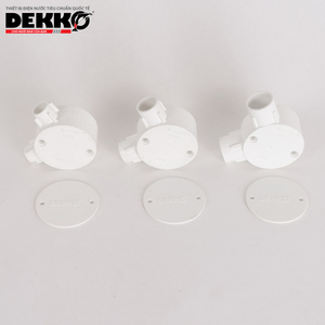 Boîte de jonction à 2 voies en forme de T en PVC D16mm raccord de conduit électrique de haute qualité pour des connexions de câblage sûres et durables - Product Image 5