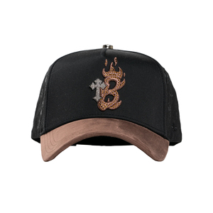 Topi Barbas Hats Custom 5 Panel Gorras Suede Vintage Baseball Caps Curved Brim Hitam Original B-STAR GRAFFITI Barbas Hats <span class=keywords><strong>Set</strong></span> Lengkap - Product Image 3