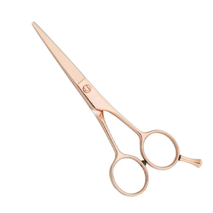 Ciseaux à cheveux professionnels à lame droite en acier inoxydable de qualité supérieure pour coiffeurs et barbiers - Product Image 1