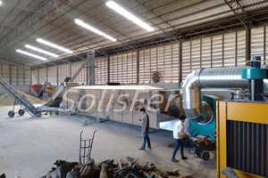 เครื่องอบแห้งผักแบบสายพานตาข่ายต่อเนื่องระดับมืออาชีพ พร้อมระบบ PLC และมอเตอร์เกียร์ สำหรับอบมันสำปะหลังเป็นแผ่น ใหม่ - Product Image 5