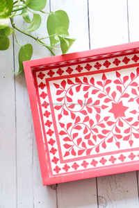 Bandeja para servir con incrustaciones de hueso de primera calidad WONDER OVERSEAS, buena combinación de colores - Product Image 6