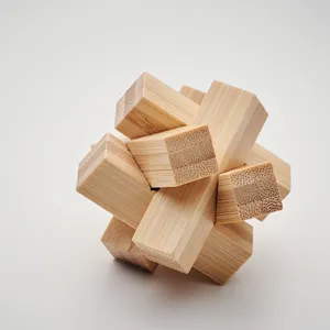CUBENATS Bamboo Eco-Friendly <b>Puzzle</b> Craft Gadgets - Product Image 1