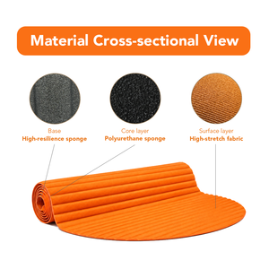 Tapete de <span class=keywords><strong>Yoga</strong></span> YEWAYOGA de 10 mm de Grosor, Esponja Suave, Detalle de Fabricación Fino, Bordes Reforzados y Duraderos, Fábrica de Tapetes de <span class=keywords><strong>Yoga</strong></span> OEM ODM - Product Image 4