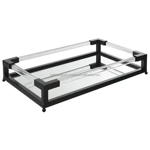 Plateau cadeau en bambou artisanal haut de gamme, moderne, imperméable, décoration intérieure de luxe par Zahid Exports - Product Image 3