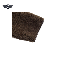 Veste Chaude Tendance Femme Automne/Hiver en Polaire Teddy Sherpa Teinte Respirante avec Poches Oversize et Fermeture à Bouton Unique