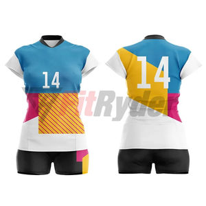 Gran oferta, uniforme de voleibol de secado rápido, uniforme de voleibol sublimado completo para hombres y mujeres, material de poliéster, venta al por mayor, personalizado - Product Image 1