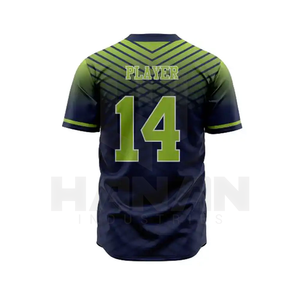 Conjunto de uniforme de béisbol profesional-Conjunto de uniforme personalizado completo con nombre y números de jugador de Pakistán - Product Image 4