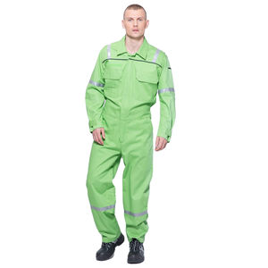 Combinaison haute visibilité adaptée au travail industriel, à porter au quotidien, combinaison haute visibilité conçue pour les environnements de travail en extérieur - Product Image 1