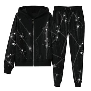 Nouveaux arrivages de survêtements personnalisés Survêtement de football pour hommes Jogging uni zippé pour hommes avec logo et polaire technique Survêtement Hoodies pour hommes - Product Image 6