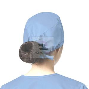 Chapeau de gommage médical unisexe pour hôpital Chapeau d'infirmière en coton réglable - Product Image 5