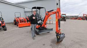 MINI PELLE KX018-4 COMPACTE D'OCCASION - Product Image 6