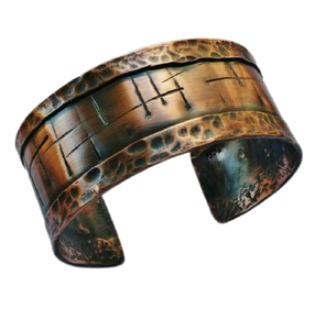 2023 Super September Copper Magnetic <b>Cuff</b> <b>Bracelet</b> for Belgium Ladies Nairobi African festival Solid Copper <b>Cuff</b> <b>Bracelet</b> - Product Image 4