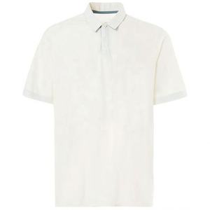 Manga corta informal de alta calidad para hombres para Polos Tela de punto de diseño a cuadros sólido con camisetas en blanco de Spandex Sin logotipo - Product Image 4