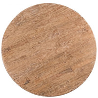 Grande table à manger ronde de luxe moderne avec socle en bois design scandinave pour la cuisine, la salle à manger et les hôtels