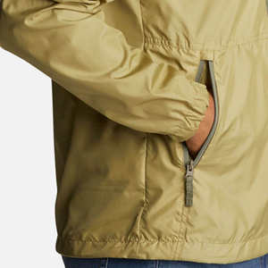 Chaqueta Cortavientos Impermeable con Bloques de Color, Chaqueta Anorak con Capucha para Hombre - Product Image 6