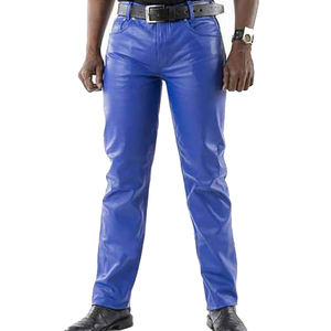 กางเกงมอเตอร์ไซด์หนังสำหรับผู้ชายกางเกงมอเตอร์ไซด์หนังคุณภาพระดับพรีเมี่ยม - Product Image 3