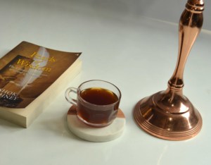 High Quality Marble-Wood Spliced Coaster for Tabletop Protection, Cup Holder Coasters for Multiple Cup Types, Coaster - Product Image 5