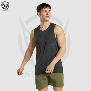 Camiseta Interior Térmica de Algodón 100% Personalizable al por Mayor para Hombre, Chaleco sin Mangas, Antibacteriano, Transpirable y Ecológico - Product Image 2