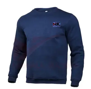 เสื้อสเวตเตอร์มีฮู้ดของผู้ชายเสื้อกันหนาวแขนยาวขนแกะหนาพร้อมคอกลมสำหรับฤดูหนาวออกแบบได้ตามต้องการ - Product Image 1