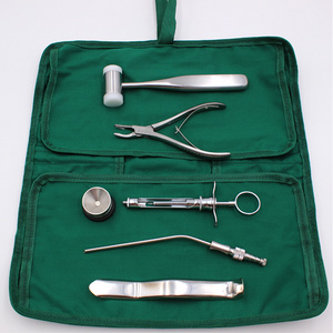 ชุดเครื่องมือผ่าตัดสแตนเลสสตีลอัลลอยไททาเนียมอัลลอยด์อุปกรณ์สำหรับตาขนาดเล็กแบบใช้มือคีมหนีบเข็ม - Product Image 4