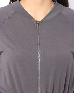 Ensemble de survêtement décontracté en velours pour femme, veste zippée intégrale et pantalon de jogging, deux pièces, tenue de sport confortable pour tous les jours - Product Image 5