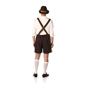Pantalones cortos bávaros de cuero de vaca de alta calidad Lederhosen Nueva llegada Personalizable OEM ODM Servicios Venta caliente Fabricante de fábrica - Product Image 5