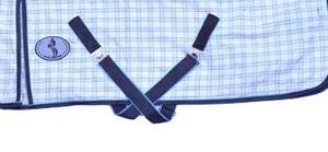 Nouvellement conçu été course de chevaux tapis de cou Standard couleur unie imperméable confortable Durable haute qualité indien exporté bas - Product Image 5