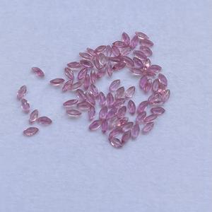 2mm 4mm 6mm turmalina Rosa Natural Marquesa corte facetado piedra preciosa suelta ajuste semiprecioso fabricación de joyas DIY colgantes anillos - Product Image 2