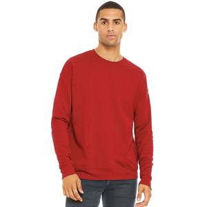 Sweat-shirt en coton 100% de haute qualité avec logo brodé personnalisé, couleur orange - Product Image 4