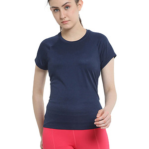 Camiseta personalizada transpirable con cuello redondo para mujer, estilo de calle, etiqueta OEM, Impresión de logotipo privado, venta al por mayor, camisetas en blanco - Product Image 1