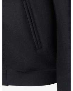 Chaqueta Bomber Varsity de Piel de Oveja con Logotipo Personalizado, Mangas de Cuero, Transpirable, Informal, para Invierno - Product Image 2