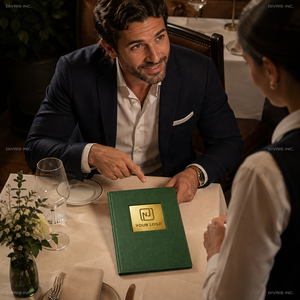 Cubierta de Menú Personalizada de Cuero PU OEM con Capacidad para Múltiples Páginas, Logotipo Personalizado para Restaurantes y Hoteles, Fabricante con MOQ Bajo - Product Image 3