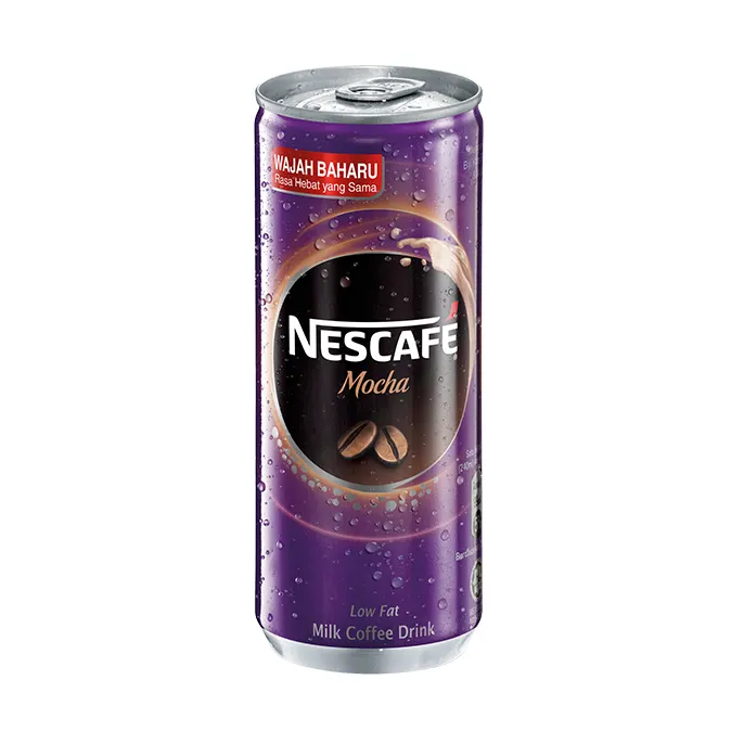 Nescafe Canettes Moka Prêt à Boire Café Instantané RTD 240ml x 24 boîtes