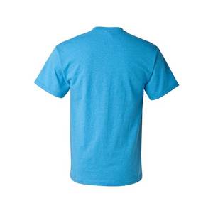 เสื้อยืดผู้ชายคุณภาพสูงเสื้อยืดผ้าฝ้าย240แกรม100% สีดำขาว - Product Image 4
