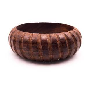 OFTEN Design Wooden Bangle and Bracelet Customized Size Wooden Bracelets Bangle Handmade <b>Flower</b> Wooden Bangle Cuff - Product Image 5