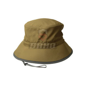 Sombreros de cubo personalizados de algodón con estampado liso al por mayor logotipo bordado ala ancha en blanco informal liso Gaa cubos sombreros - Product Image 6