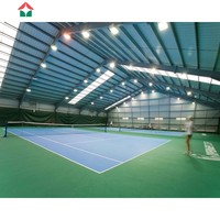 Vente de bâtiments préfabriqués en acier, stade de football, salle de sport de basketball, gymnase en acier