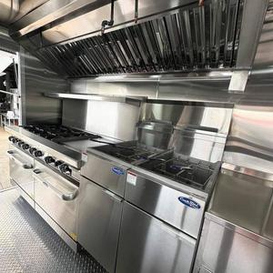 รถเทรลเลอร์ขายอาหารข้างถนนแบบเคลื่อนที่ได้รถขายไอศครีมสแตนเลสแบบเคลื่อนที่ได้มีห้องครัวเต็มรูปแบบ - Product Image 4