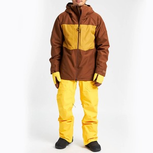 Venta al por mayor superventas de dos piezas con cremallera impermeable blanco temporada de invierno esquí y ropa de nieve traje hombres/mujeres - Product Image 5