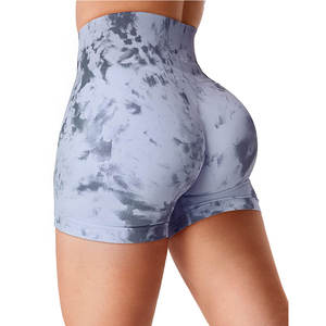 Pantalones cortos de yoga transpirables para mujer, tela elástica para gimnasio, ciclismo, correr y entrenamientos en Casa - Product Image 4