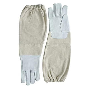 Guantes de Seguridad de Cuero Resistentes al Fuego de Alta Calidad, Anti-Vibración, Anti-Estáticos, Transpirables, Económicos, para Apicultura - Product Image 4