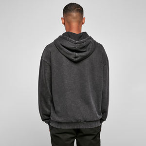 T-shirt et sweat à capuche personnalisés en coton/polyester délavé à l'acide, imprimés perlés, pour l'été et l'hiver, vente en gros, vêtements de haute qualité, premium - Product Image 2