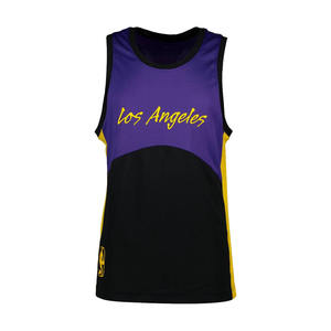 Ensemble de maillot de basket-ball réversible personnalisé pour hommes uniforme de sport respirant en maille sans manches idéal pour les tournois - Product Image 5