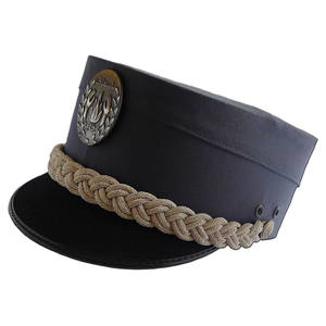 Gorra de la Marina Alemana con Cordón para la Barbilla, Gorra de Capitán de Aerolínea con Visera, Ajuste Cómodo, Diseño Ventilado para el Verano, Gorra de Visera Informal - Product Image 2
