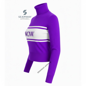 เสื้อสเวตเตอร์คอเต่าสำหรับผู้หญิง NCNW แบบถัก คอสูง สวมใส่สบาย คอเต่าแบบลำลอง เสื้อโปโลคอเต่า เสื้อสเวตเตอร์อุ่นๆ - Product Image 2