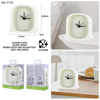 Réveil électronique moderne en silicone antichoc et résistant aux chutes, nouveau style simple, pour chambre d'enfant et table à manger 2